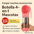 Botella 4‑en‑1 Mascotas